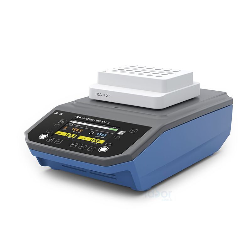 IKA Matrix Orbital Delta F2.0 Orbital Çalkalayıcı   0... 1500 Rpm / + 5... 100 °C / 24 X 2.0 ml