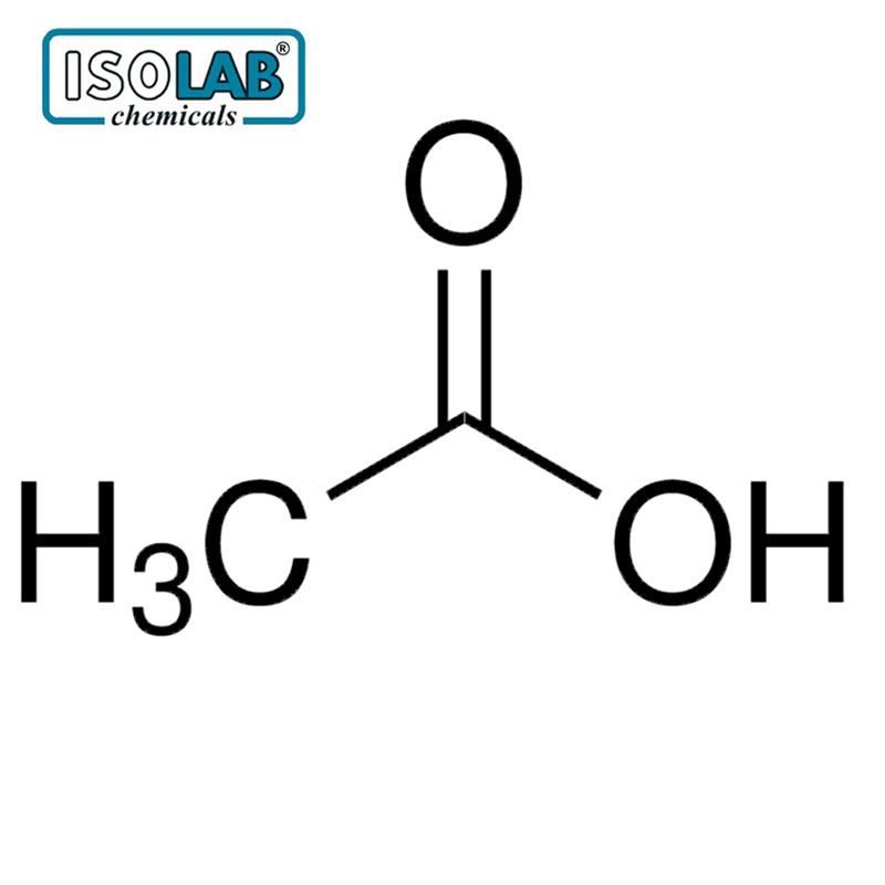 ISOLAB 901.013.2500 Acetic Acid (Glacial) 100% Anhydrous PH EUR, BP,JP, USP, E 260 CAS No.: 64-19-7 2.5 L