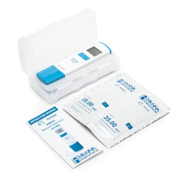 HANNA HI98319 Tuzluluk Ölçer (Deniz Suyu Tuzluluk Ölçer) 0.0... 70.0 ppt (g / L)