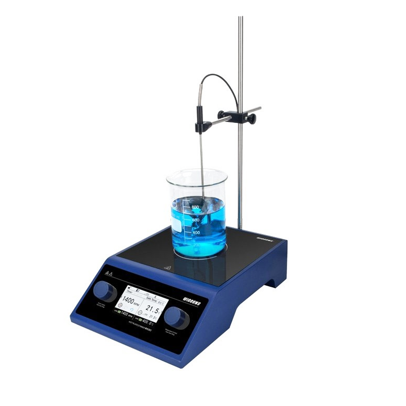 WIGGENS WH385 Kızılötesi Isıtıcılı Manyetik Karıştırıcı SCHOOT Seramik Cam Yüzey 550 °C / 100... 1500 rpm / 30 L H2O / 1200 W