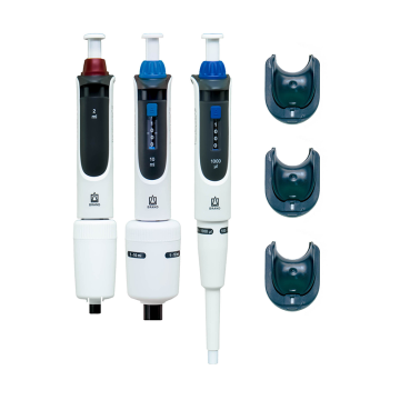 Brand MACRO Transferpette® S Ayarlanabilir Otomatik Pipet Seti  0,1-1 mL, 0,5-5 mL, 1-10 mL Pipetler ve Askıları ile Komple