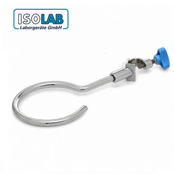 ISOLAB Huni Halkası - Krom Kaplı Çelik - Nivo Kıskaçlı 100 mm
