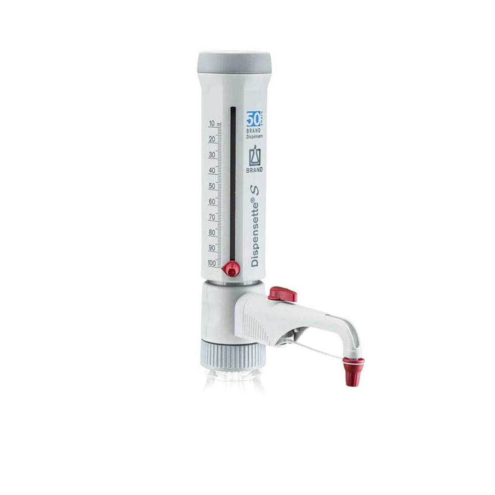 BRAND 4600171 Dispensette®  S 10 - 100 mL Analog Dispenser Vanalı