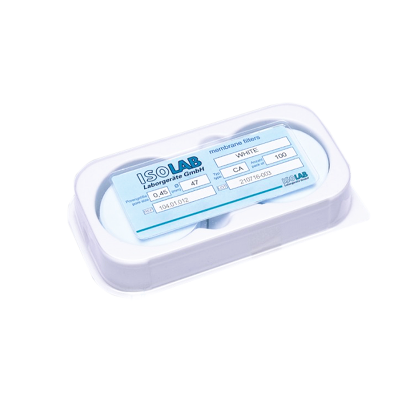 ISOLAB Membran Filtre - Gözenek Büyüklüğü 0,40 µm - 47 mm Çap - Polyester - 100 Adet/Paket
