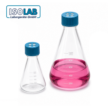 ISOLAB Erlen - Petg - 250 ml - Filtre Kapaklı