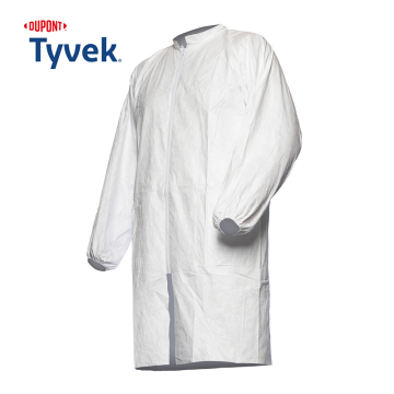 DuPont™ Tyvek® 500 Labcoat PL309 S Laboratuvar Önlüğü 2 Cepli Fermuarlı Kategori III, PB[6], EN 14126