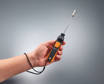 Testo 915i Termometre Yüzey Problu Akıllı Telefon ile Kullanılabilen -50... +350 °C