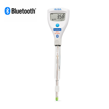 Hanna HI9810332 HALO2 Bluetooth Şarap pH Metresi Cam Elektrotlu  0.00... 12.00 pH
