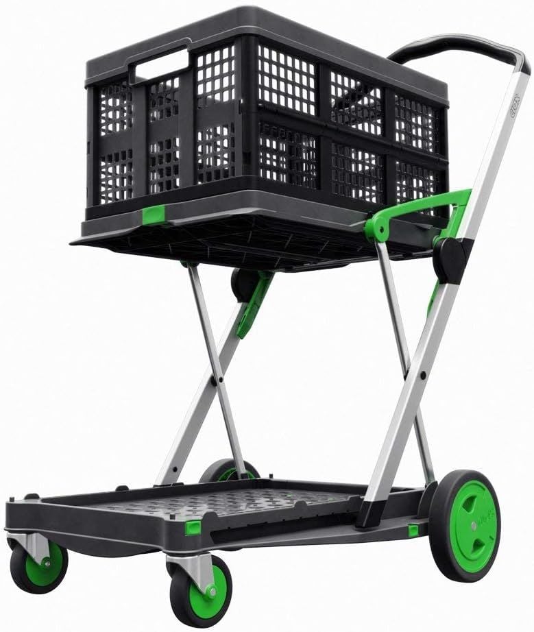 Clax Kimyasal Taşıma Arabası 46 LT (Laboratuvar Arabası) Sepet Dahildir