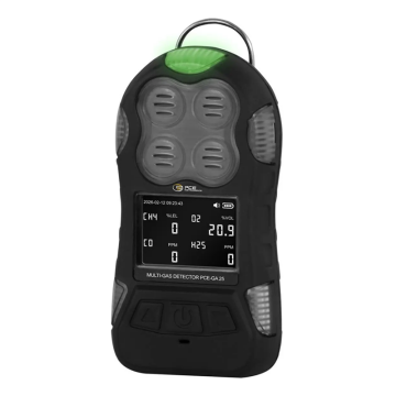 PCE GA 25 Gaz Dedektörü Yanıcı gazlar: %0... 100 LEL, O2 (Oksijen): %0... 30 vol, CO (Karbonmonoksit): 0... 1000 ppm, H2S (Hidrojen Sülfür): 0... 100 ppm