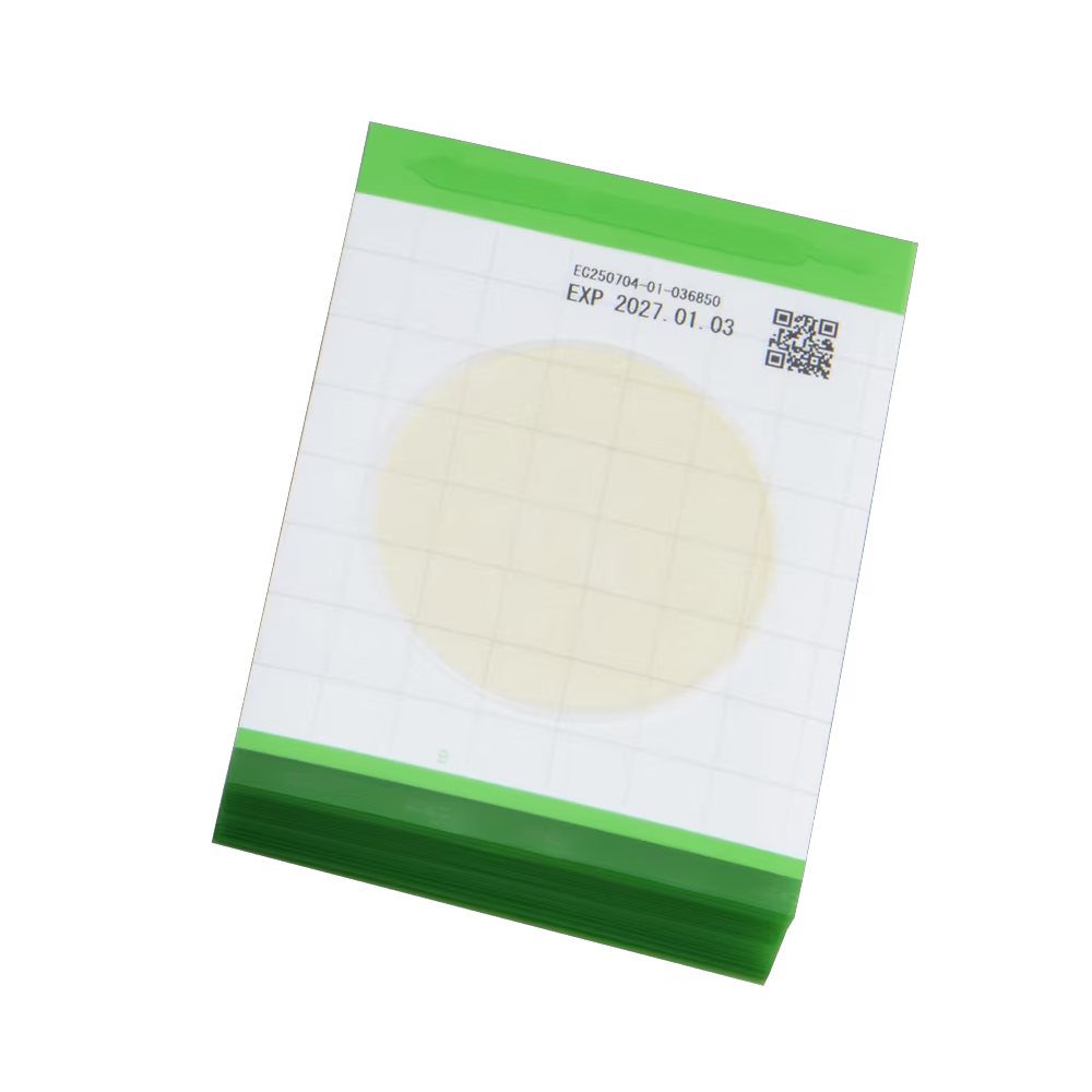 kikkoman 61975 Easy Plate EC (E. coli & Coliform) Film medium for E. coli counts and Coliform counts 100 tests (25 tests x 4 bags)