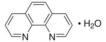 Sigma-Aldrich 77500 1,10-Phenanthroline monohydrate for the spectrophotometric determination of Fe, Pd, V, ≥99.0% 25 gr