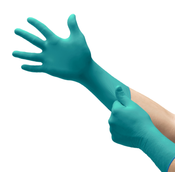 Ansell MICROFLEX® 93-260 Kimyasallara Karşı Yüksek Dirençli Nitril-Neopren Laboratuvar Eldiveni Extra Small (5.5 - 6) 50 Adet/Kutu