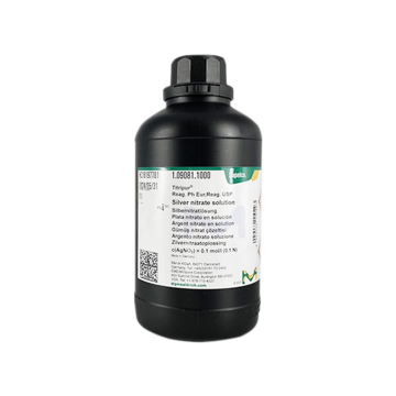 Merck 109081 Silver nitrate c(AgNO₃) = 0.1 mol/l (0.1 N) Titripur® Reag. Ph Eur,Reag. USP
