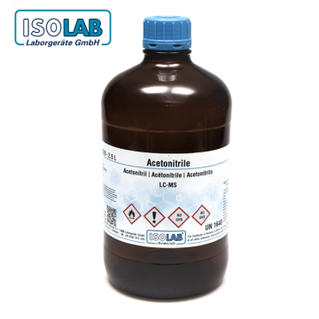 ISOLAB 901.038.2501 Acetonitrile, LC-MS  CAS No .: 75-05-8 2.5 L