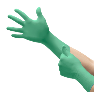 Ansell MICROFLEX® 93-360 Temiz Oda Ortamları için Kimyasallara Dirençli Nitril+Neopren Laboratuvar Eldiveni XL (9.5 - 10) 50 Adet/Torba