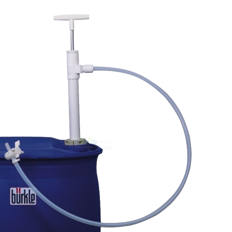 Bürkle 5606-1001 Ptfe Ultra Saf Varil Pompası (1.2 M Hortumlu Ve Pvdf Musluklu)