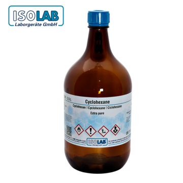 ISOLAB 912.012.2501 Cyclohexane Extra Pure CAS No.: 110-82-7 2.5 L