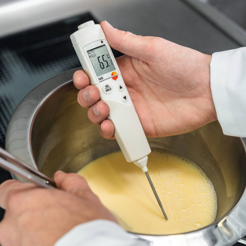 Testo 106 SET Saplama Tip Termometre HACCP, IP 67 Topsafe ile  -50… +275 °C