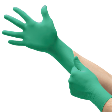 Ansell TouchNTuff® 92-600 Kimyasal Sıçrama Koruması için Nitril Eldiven Large (8.5 - 9) 100 Adet/Kutu