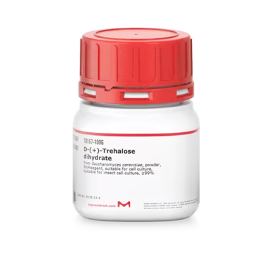 Sigma-Aldrich T0167 D-(+)-Trehalose dihydrate from Saccharomyces cerevisiae, powder, BioReagent, suitable for cell culture, suitable for insect cell culture, ≥99% 100 gr