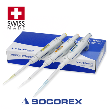 SOCOREX Acura® manual 825 100-1000 µL Ayarlanabilir Micro Otomatik Pipet